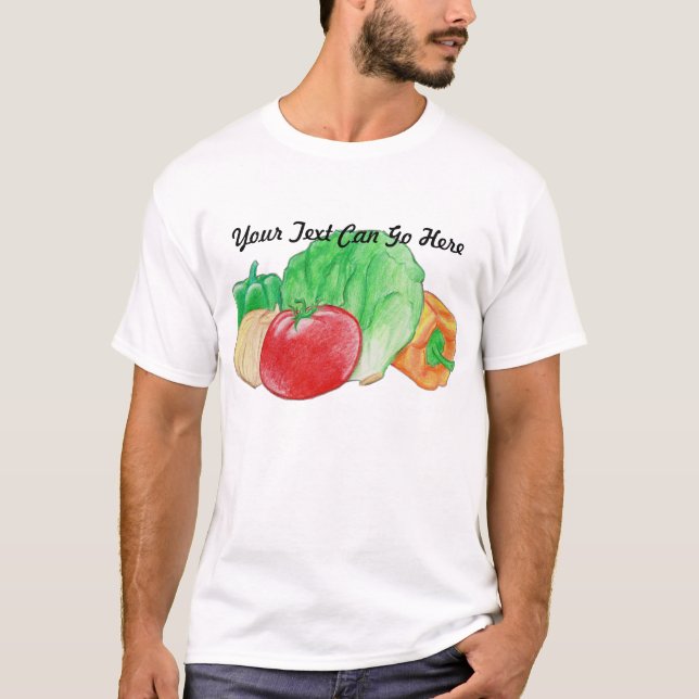 T-shirt Chemise Légume fraîche (Devant)