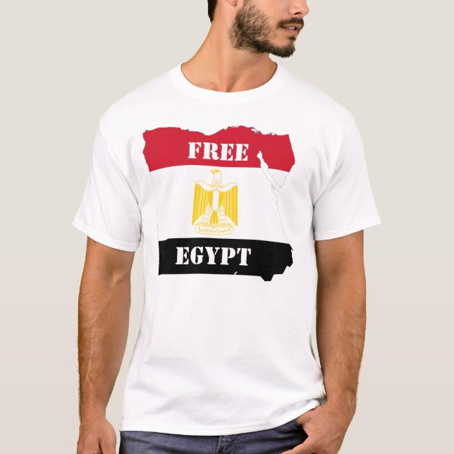 T-shirt Chemise libre de l'Egypte (Devant)