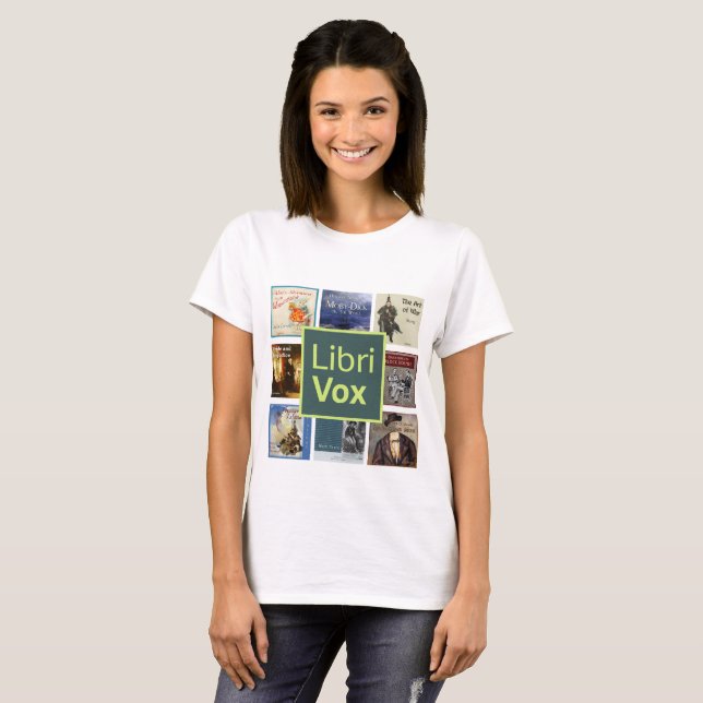 T-shirt Chemise LibriVox - Style 1 (Devant entier)