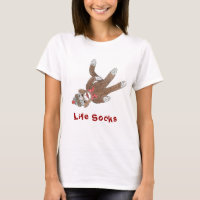 Chemise Life Socks Monkey