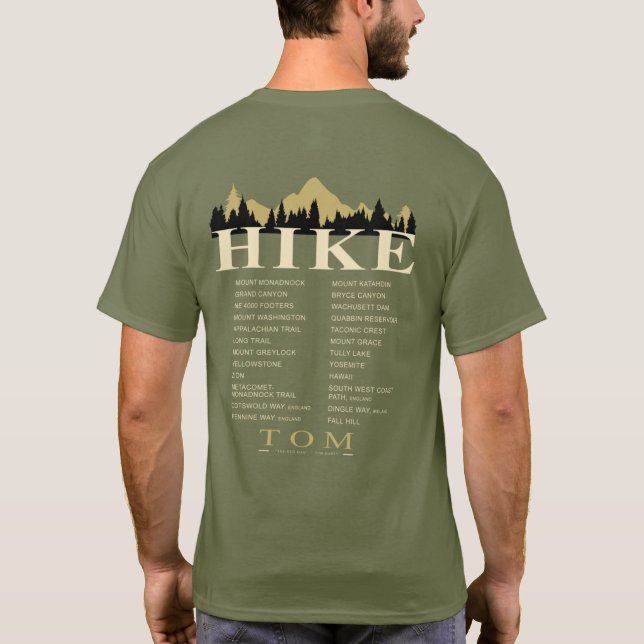 T-shirt Chemise LIST 2022 verte (Dos)