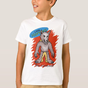 T-shirt Chemise Little Horrors Werewolf