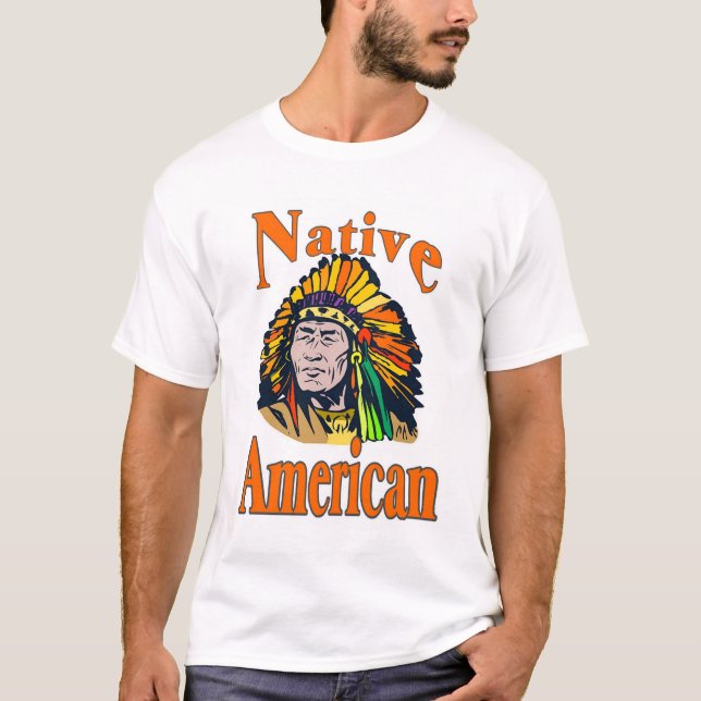 T-shirt Chemise Logo Amérindienne (Devant)