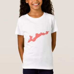 T-Shirt Chemise Logo Classic Fishers Island - Rose