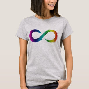 T-shirt Chemise Logo Neurodiversity Infinity