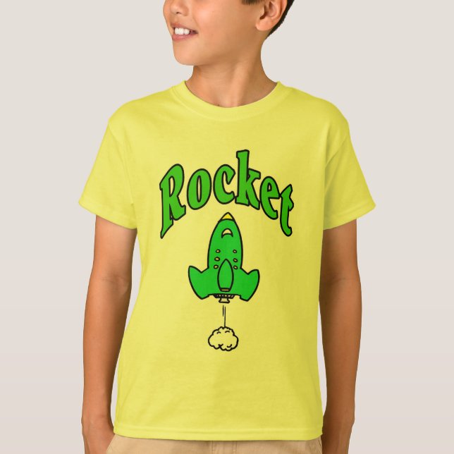 T-shirt Chemise Logo Rocket Kids (Devant)