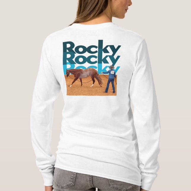 T-shirt Chemise longue ligne Rocky World (Dos)
