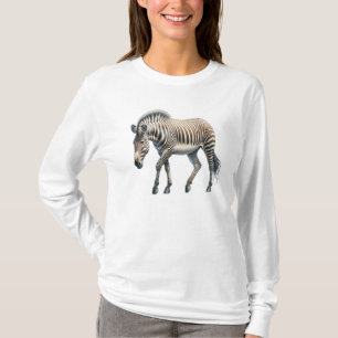 T-shirt Chemise longue Zèbre