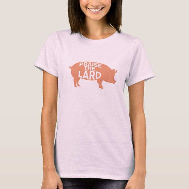 T-shirt Chemise Louer le Lard (Devant)