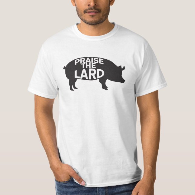 T-shirt Chemise Louer le Lard (Devant)