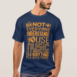 T-shirt Chemise Lover De La Musique De Maison Pas Tout Le 