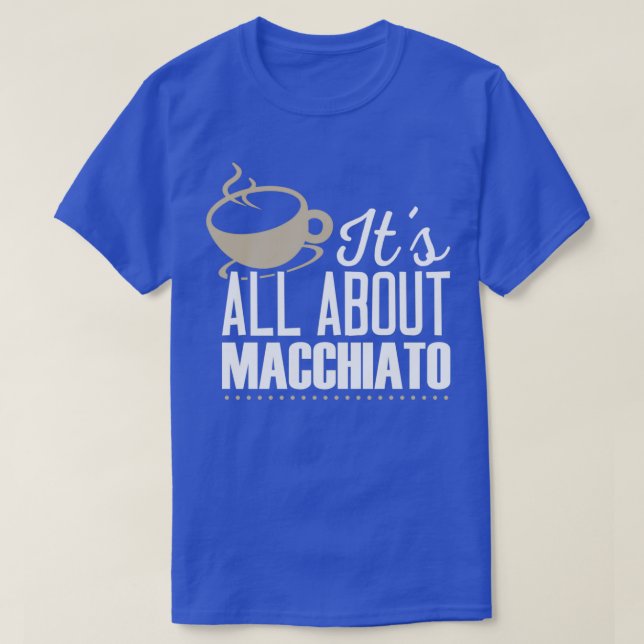 T-shirt Chemise Lover Macchiato Café (Design devant)