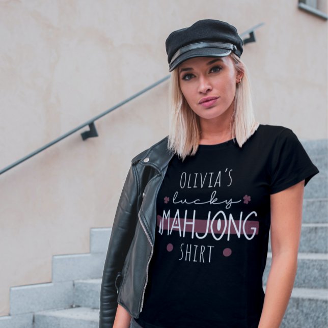 T-shirt Chemise Lucky mahjong (Créateur téléchargé)