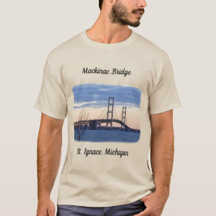 T-shirt Chemise Mackinac Bridge St. Ignace