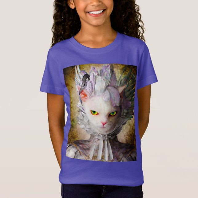 T-Shirt Chemise Madame Kitty (Devant)