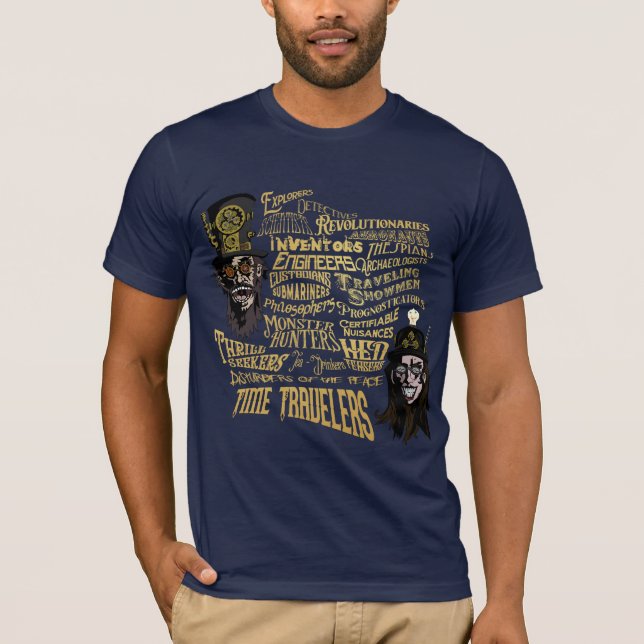 T-shirt Chemise Madmen's Guild Hatter Chatter (Devant)