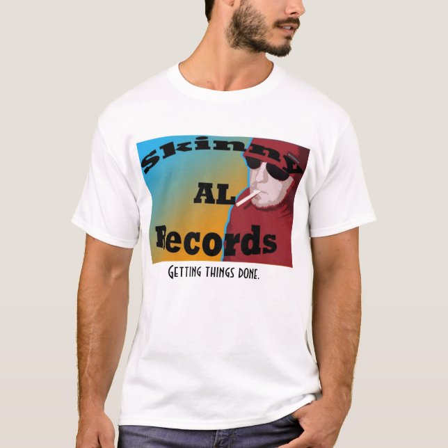 T-shirt Chemise maigre originale d'Al (Devant)