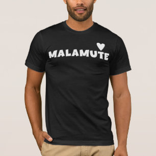 T-shirt Chemise Malamute pour les amateurs de chien Malamu