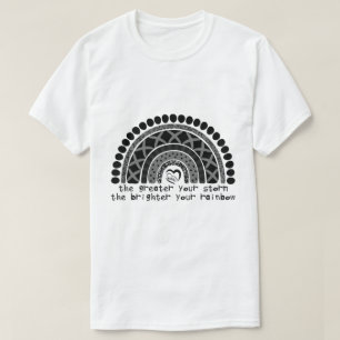 T-shirt Chemise maman arc-en-ciel DC, Chemise FIV, Adoptio