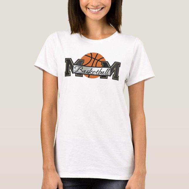 T-shirt Chemise maman de basket (Devant)