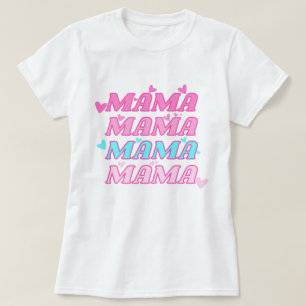 T-shirt Chemise maman mère chemise Saint Valentin