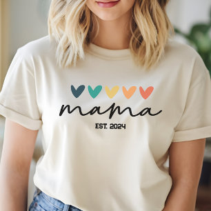 T-shirt Chemise maman personnalisée, cadeau pour maman, ca