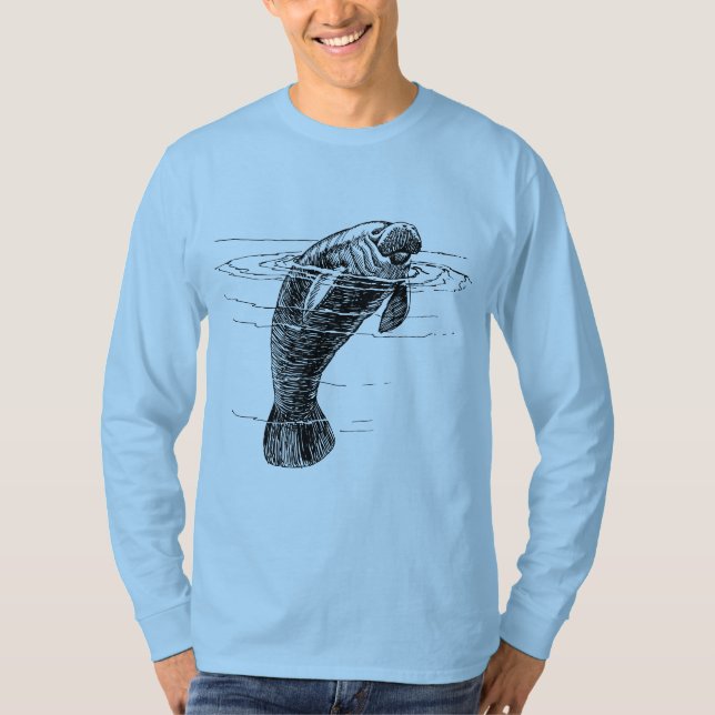 T-shirt Chemise manatee (Devant)