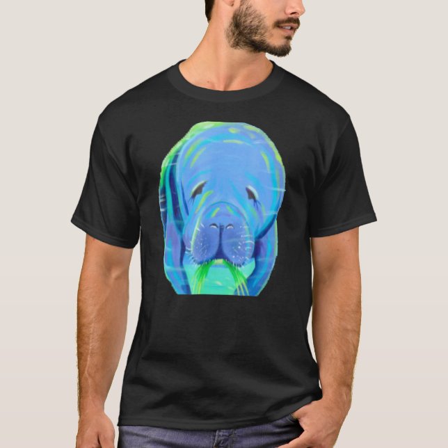 T-shirt Chemise Manatee Cadeaux Manatee (Devant)