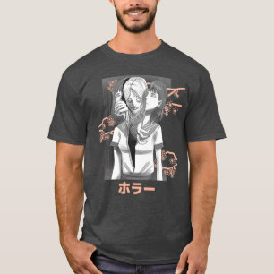 T-shirt Chemise Manga Horreur fille Manga Japonais Anime