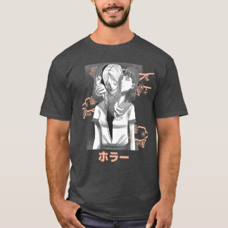 T-shirt Chemise Manga Horreur fille Manga Japonais Anime