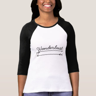T-shirt Chemise mangue raglan - Wanderlust