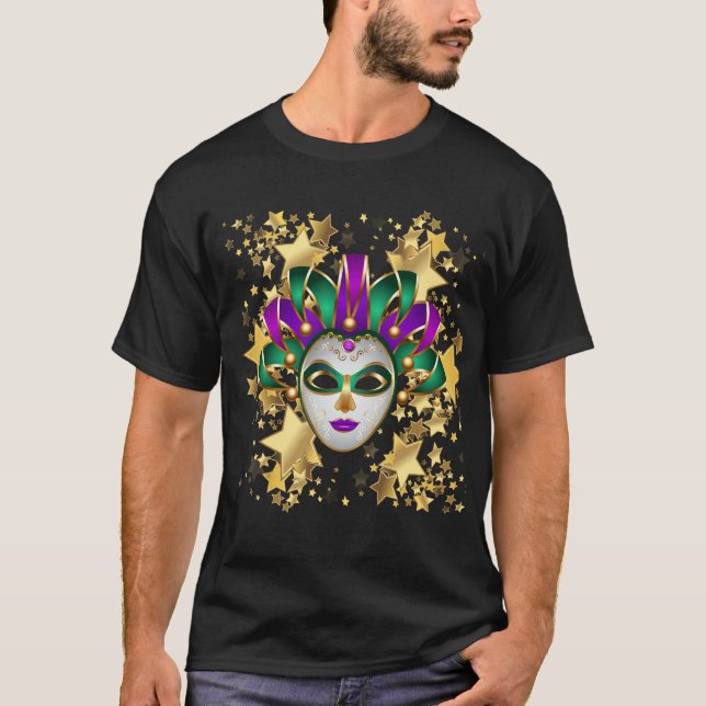T-shirt Chemise Mardi Gras Homme (Devant)
