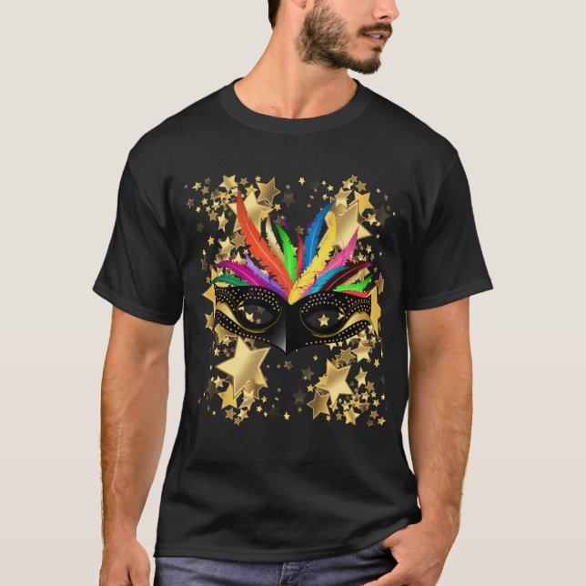 T-shirt Chemise Mardi Gras Homme (Devant)