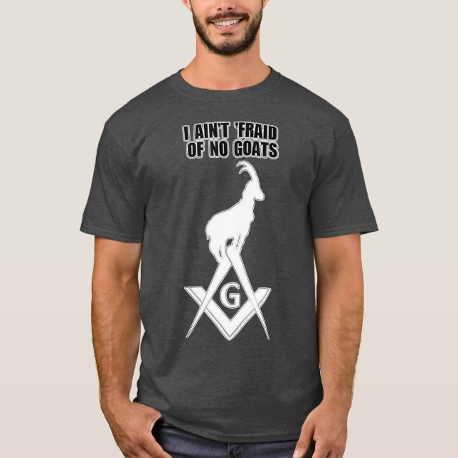 T-shirt Chemise Masonic à manches courtes pour les hommes (Devant)