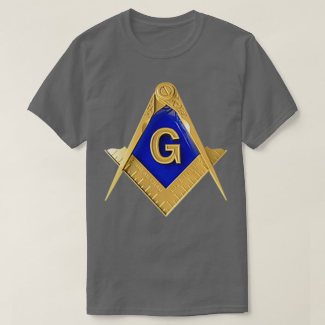 T-shirt Chemise Masonic Carré Compass Freemason Lodge (Design devant)