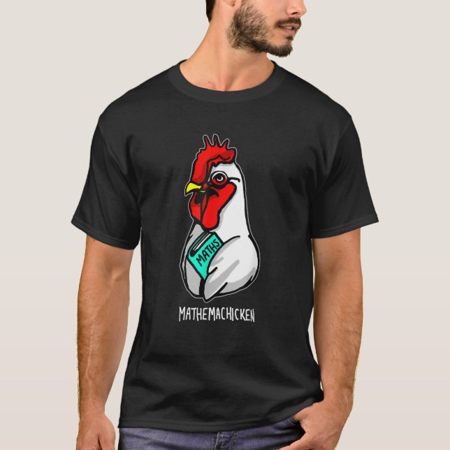 T-shirt Chemise mathemachicken T (Devant)