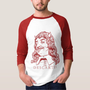 T-shirt Chemise mauvaise de démon de Decartes