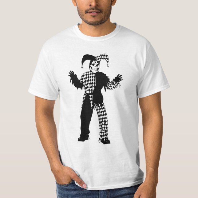 T-shirt Chemise mauvaise de farceur de cour (Devant)