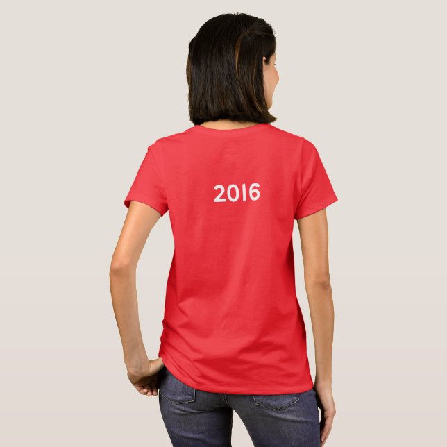 T-shirt Chemise méchante 2016 (Dos entier)