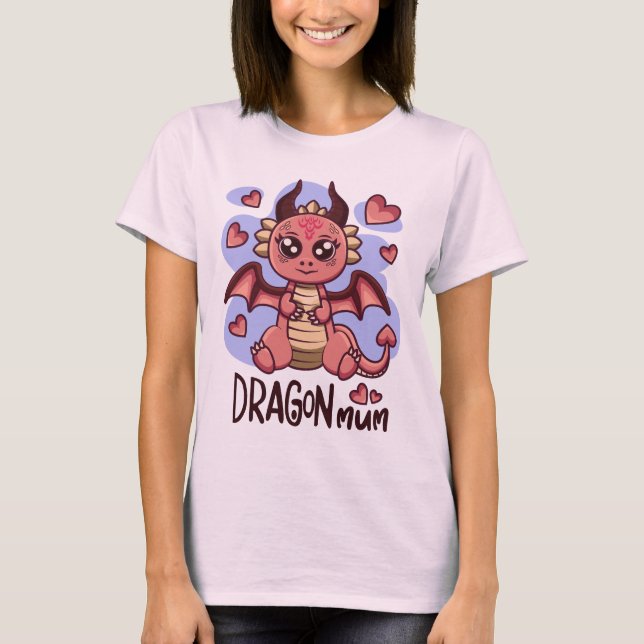 T-shirt Chemise mère Dragon (Devant)