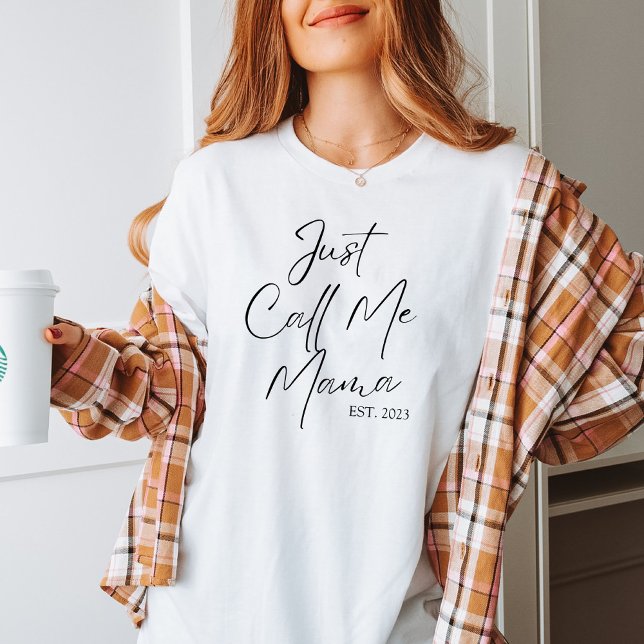 T-shirt Chemise mère personnalisée, Chemise mère nouvelle (Créateur téléchargé)