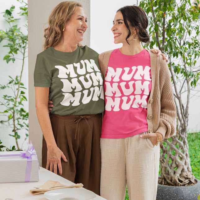 T-shirt Chemise mère pour femmes - Cadeau rétro pour la fê (best mom ever shirt, mum shirt, retro mom shirt, vintage mum tee, mother’s day gift, birthday gift)
