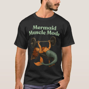T-shirt Chemise Mermaid Muscle Mode - Gym Fitness Workout
