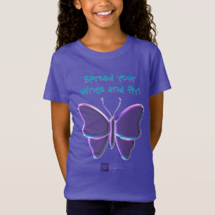 T-Shirt Chemise METALLIC BUTTERFLY
