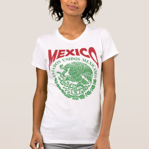 T-shirt Chemise mexicaine de dames - Mexique Playera