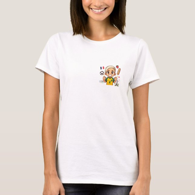 T-shirt Chemise MIchelle Heyman (Devant)