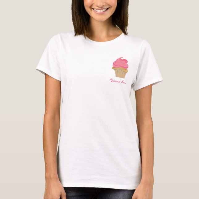 T-shirt Chemise mignonne de petit gâteau (Devant)
