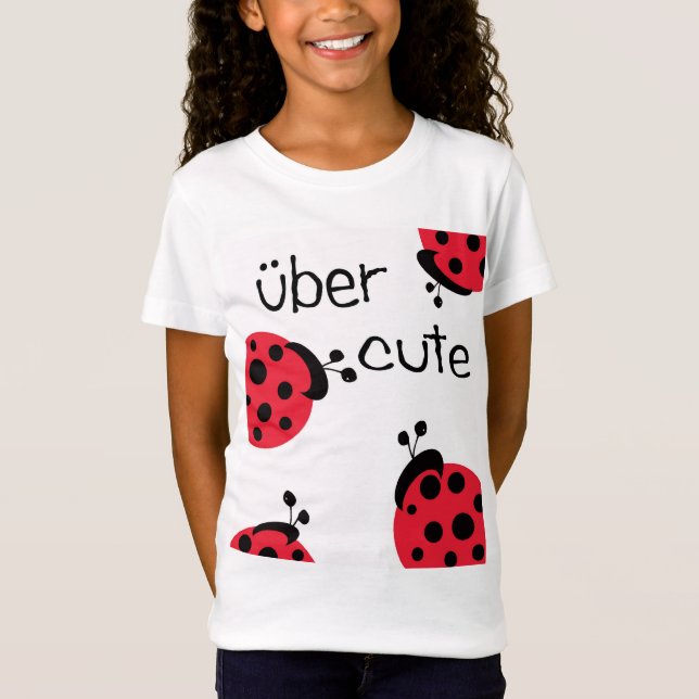T-Shirt chemise mignonne des coccinelles II d'uber (Devant)