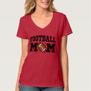 T-shirt Chemise mignonne du Jersey de maman du football