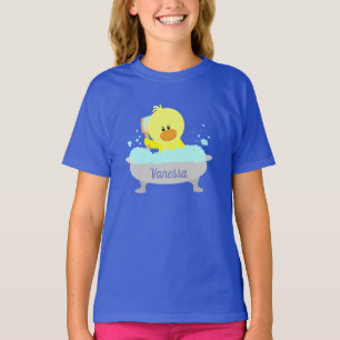 T-shirt Chemise mignonne en caoutchouc personnalisée